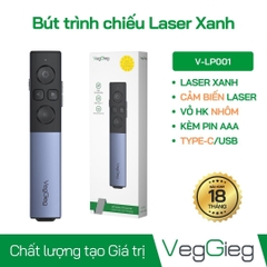 Bút trình chiếu VegGieg cảm biến laser xanh V-LP001