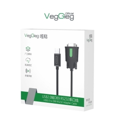 Cáp chuyển đổi VegGieg USB sang COM(RS232) V-U401