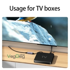 Cáp Chuyển Type-C 2.0 sang LAN VegGieg V-K309