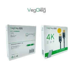 Cáp DisplayPort 1.2 VegGieg 2k*4k*60HZ V-Z602