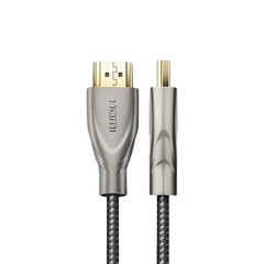 Cáp HDMI Carbon Chuẩn 2.0 Dây Bọc Lưới Đầu Bọc Hợp Kim Cao Cấp Ugreen HD131