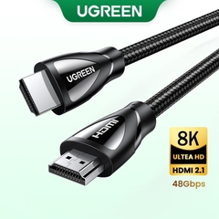 Cáp HDMI 2.1 Ultra HD Bọc Vải Cotton Hỗ Trợ 8K@60Hz Ugreen