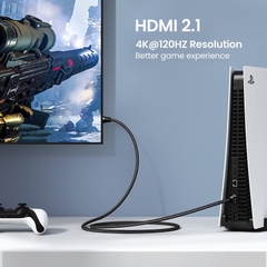 Cáp HDMI 2.1 Ultra HD Bọc Vải Cotton Hỗ Trợ 8K@60Hz Ugreen