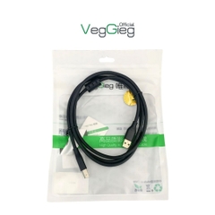 Cáp máy in USB 2.0 VegGieg V-U205 (1,5 - 10m)