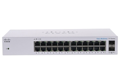 Cisco CBS110 Unmanaged 24-port GE, 2x1G SFP Shared - CBS110-24T-EU