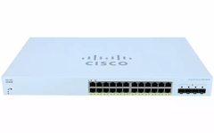 CBS220 Smart 24-port GE, 382W PoE+, 4 Gigabit SFP - CBS220-24FP-4G