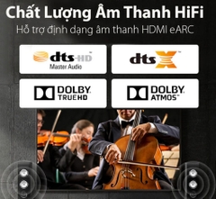 Cáp HDMI Sợi Quang Hỗ Trợ 8K/60Hz,4K/120Hz HDR, EARC Ugreen