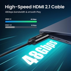 Cáp HDMI Sợi Quang Hỗ Trợ 8K/60Hz,4K/120Hz HDR, EARC Ugreen