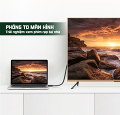 Cáp tín hiệu HDMI Đen hỗ trợ 3D 4K UGREEN HD116