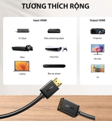 Cáp HDMI Nối Dài Male To Female Ugreen HD107