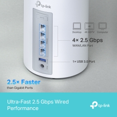 Bộ phát Wifi Mesh Tp-Link Deco BE65 – WiFi 7 BE11000 Tích Hợp Ba Băng Tần