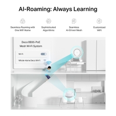 Bộ phát Wifi Mesh Tp-Link Deco BE65-PoE – WiFi 7 BE11000 ba băng tần với PoE