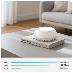 Bộ phát Wifi Mesh Tp-Link Deco BE65-PoE – WiFi 7 BE11000 ba băng tần với PoE