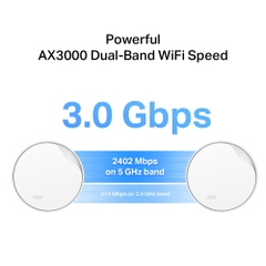 Bộ phát Wifi Mesh Tp-Link Deco X50-PoE V2 Wi-Fi 6 Băng Tần Kép AX3000