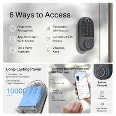 Khóa cửa thông minh Wi-Fi Tapo DL110
