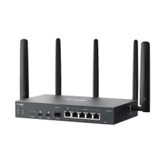 Gateway VPN Gigabit Wi-Fi 6 AX3000 4G+ Cat6 Omada ER706W-4G