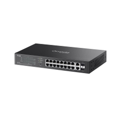 Omada Easy Managed Switch 20 cổng Gigabit ES220GP với 16 cổng PoE+