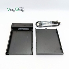 Box ổ cứng USB 3.0 Cáp Type-C VegGieg V-GM02