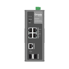 Bộ chuyển mạch công nghiệp Easy Managed Gigabit 6 cổng Omada IES206GPP (có hỗ trợ PoE++ / PoE+).
