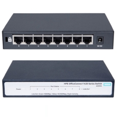 HPE OfficeConnect 1420-8G Switch - JH329A Switch Gigabit Để Bàn 8 Cổng Dành Cho Doanh Nghiệp