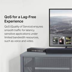 Switch 24 Cổng Gigabit Để Bàn / Gắn Rack TP-Link LS1024G