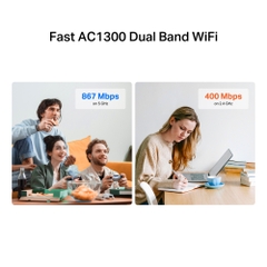 USB Wi-Fi Băng Tần Kép AC1300 Hiệu Suất Cao Mercusys MA32H