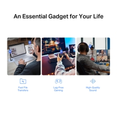 Adapter USB Bluetooth 5.4 Tầm Xa Mercusys MA550H