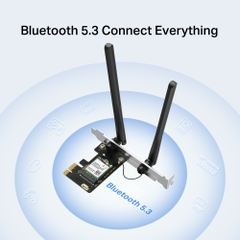 Bộ Chuyển Đổi PCIe AX3000 Wi-Fi 6 Bluetooth 5.3 MA80XE