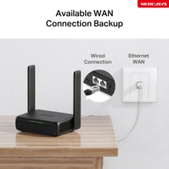 Bộ phát Router 4G LTE Mercusys MB113-4G Di Động Tốc Độ 300 Mbps