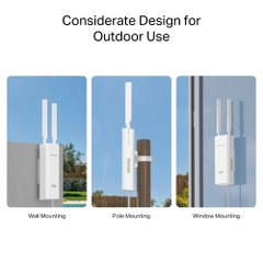 Bộ phát Router 4G LTE Mercusys MB118-4G Không Dây Chuẩn N 300Mbps dùng trong nhà/ngoài trời