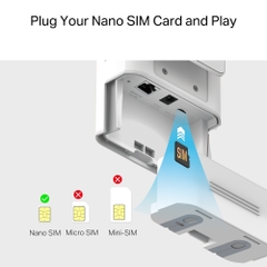 Bộ phát Router 4G LTE Mercusys MB118-4G Không Dây Chuẩn N 300Mbps dùng trong nhà/ngoài trời