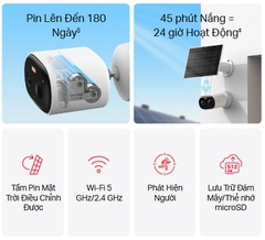 Kit Camera An Ninh Năng Lượng Mặt Trời MC410 KIT