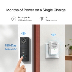Chuông Cửa Video Dùng Pin Mercusys MD210