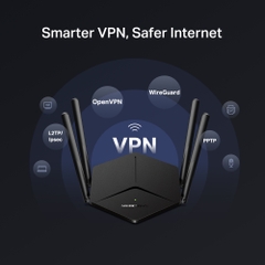 Bộ phát Wi-Fi 6 Mercusys MR78X Băng Tần Kép AX2700