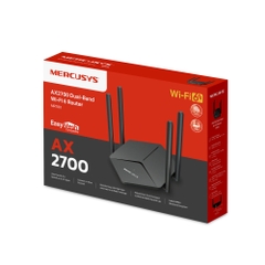 Bộ phát Wi-Fi 6 Mercusys MR78X Băng Tần Kép AX2700