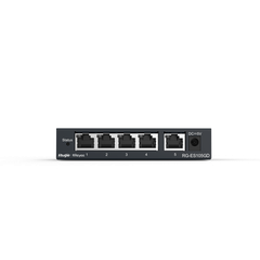 Unmanaged switch 5 cổng RUIJIE RG-ES105GD tốc độ chuyển mạch 10Gbps, có đèn chỉ báo