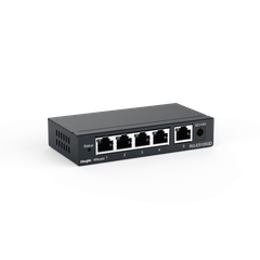 Unmanaged switch 5 cổng RUIJIE RG-ES105GD tốc độ chuyển mạch 10Gbps, có đèn chỉ báo