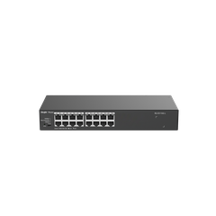 Unmanaged RUIJIE RG-ES116G-L, 16 cổng 10/100/1000 BASE-T, 32Gbps, half-duplex, full-duplex, MAC 8K