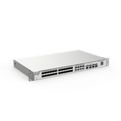 RG-NBS3200-24SFP/8GT4XS, Thiết bị chuyển mạch Gigabit SFP lớp 2+ quản lý trên đám mây loại 24 cổng, với 8 cổng kết hợp RJ45 và 4 uplink SFP+