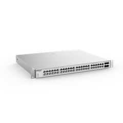 RG-NBS3200-48GT4XS-P, Thiết bị chuyển mạch Gigabit lớp 2+ PoE quản lý trên đám mây loại 48 cổng, 4 uplink SFP+