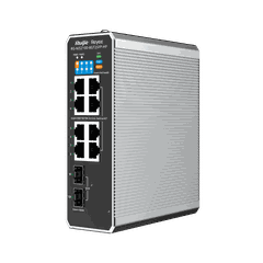 RG-NIS2100-8GT2SFP-HP, Thiết bị chuyển mạch Công nghiệp được Quản lý trên Cloud 10 cổng
