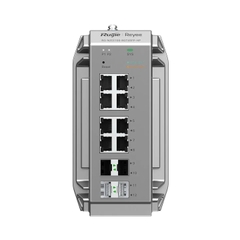 Switch mạng 8 cổng Reyee RG-NIS3100-8GT4SFP-HP 8 10/100/1000BASE-T + 4 cổng quang, PoE 240W, 24Gbps