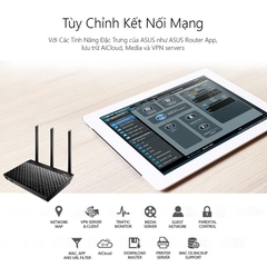 Bộ phát wifi Asus RT-AC66U hai băng tần chuẩn AC1750