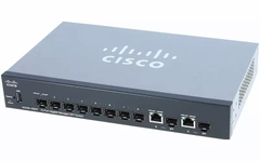 Cisco 10-port Gigabit SFP Managed Switch - SG350-10SFP