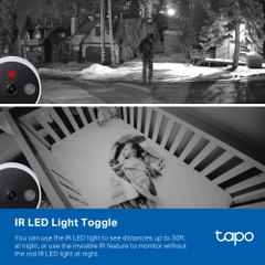Camera An Ninh Gia Đình Wi-Fi TP-Link Trong Nhà Tapo C120