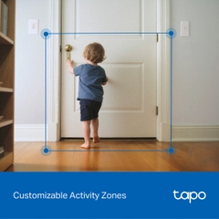 Camera Wi-Fi An Ninh Gia Đình Quay Quét AI Tapo C250