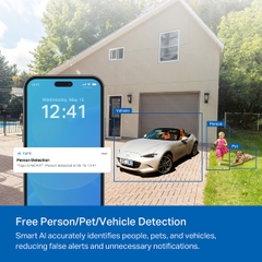 Bộ Camera An Ninh Năng Lượng Mặt Trời Tapo C460 KIT