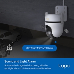 Camera  WiFi TP-Link Quay Quét Ngoài Trời 360 5MP Tapo C530WS