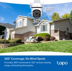 Camera  WiFi TP-Link Quay Quét Ngoài Trời 360 5MP Tapo C530WS