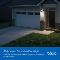 Bộ camera an ninh xoay/nghiêng sử dụng đèn pha năng lượng mặt trời Tapo C615F KIT